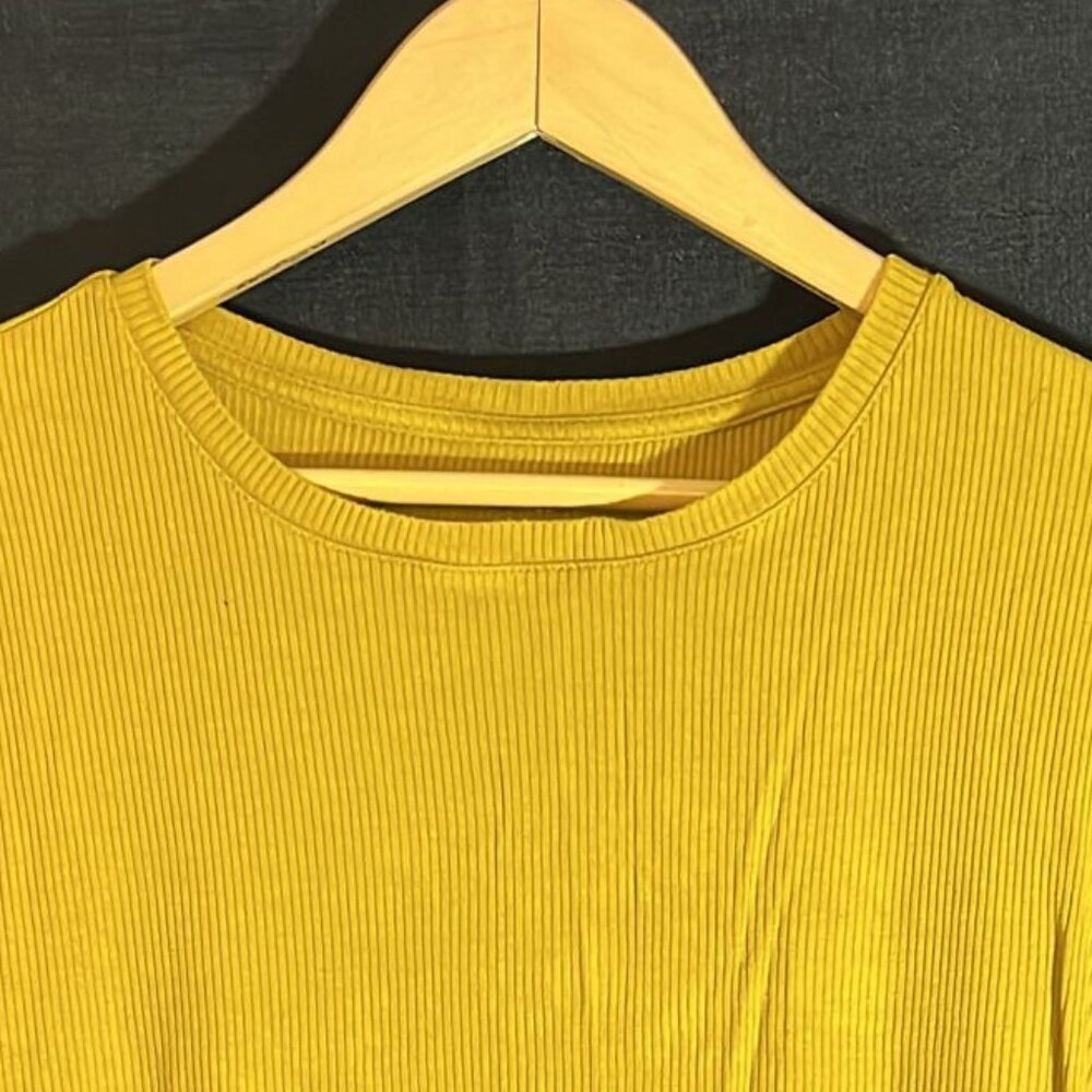 Yellow blouse
